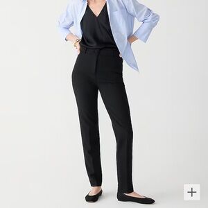 J Crew High Rise Cameron Four Season Stretch Pant black